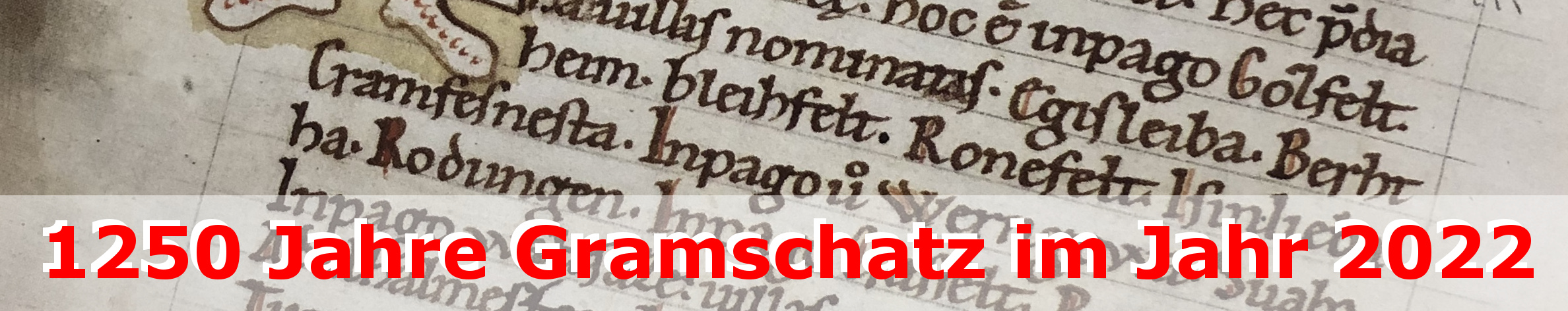 1250 Jahre Gramschatz - weitere Infos - HIER KLICKEN