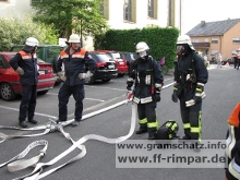 Sommerübung der Feuerwehr