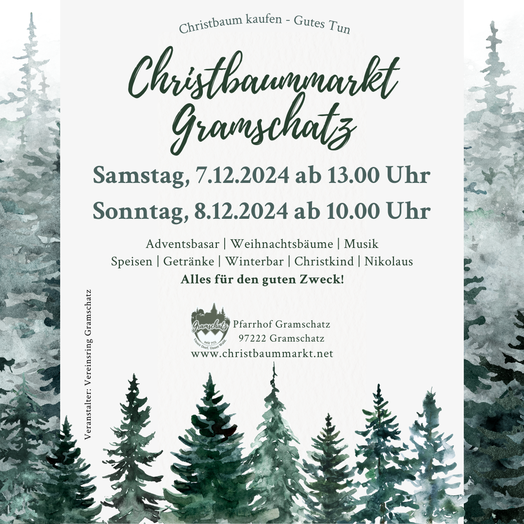 Christbaummarkt 2024 final 91 x 100 mm Instagram Post